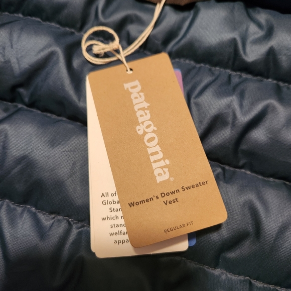 ❄️PATAGONIA❄️Women's Down Sweater Vest, Dark Borealis Green, Large NWT - Picture 7 of 13